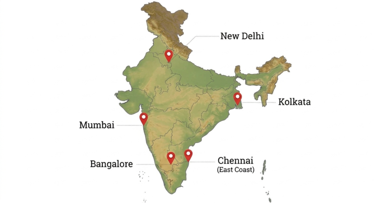 Pan India Map